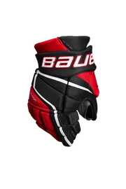 Bauer Vapor 3X PRO black/red Hokejové rukavice, Junior