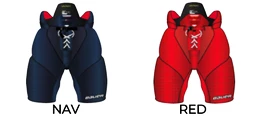 Bauer Vapor 3X red Hokejové kalhoty, Intermediate