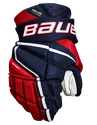 Bauer Vapor Hyperlite navy/red/white  Hokejové rukavice, Junior