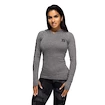 Better Bodies Tričko Performance Long Sleeve Hood Graphite Melange