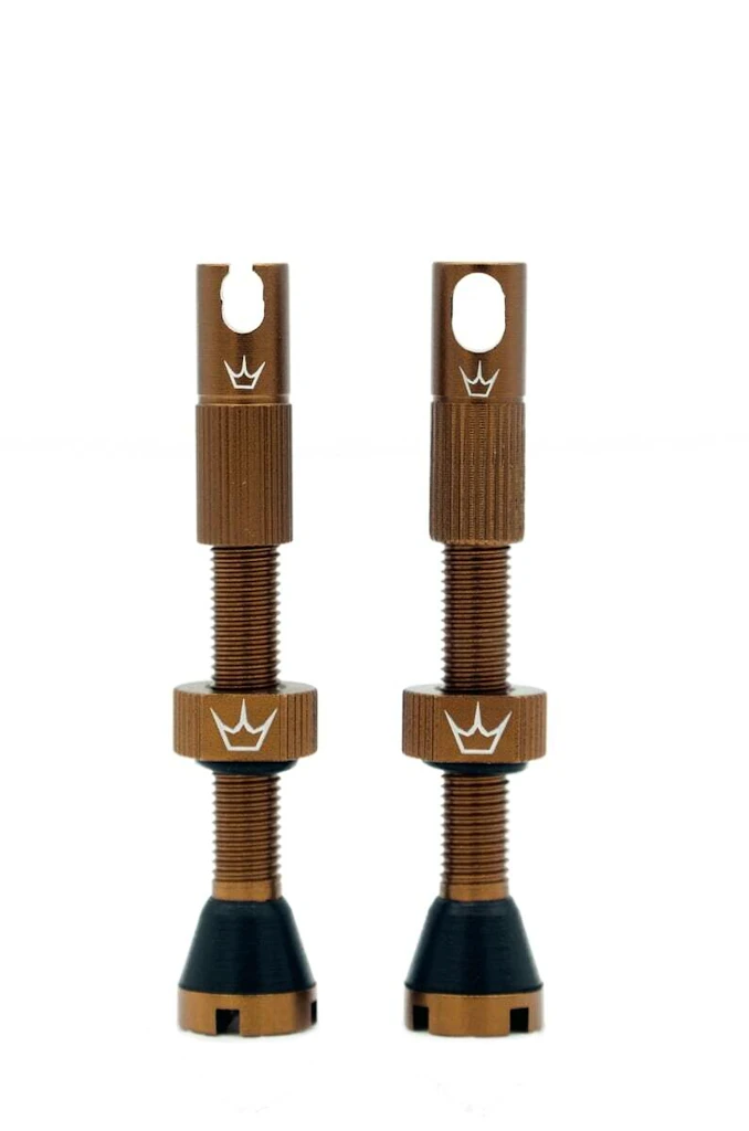 Bezdušový ventilek PEATY'S  X chris king (mk2) bourbon tubeless valves 42mm (ptv2-42-brb-12)