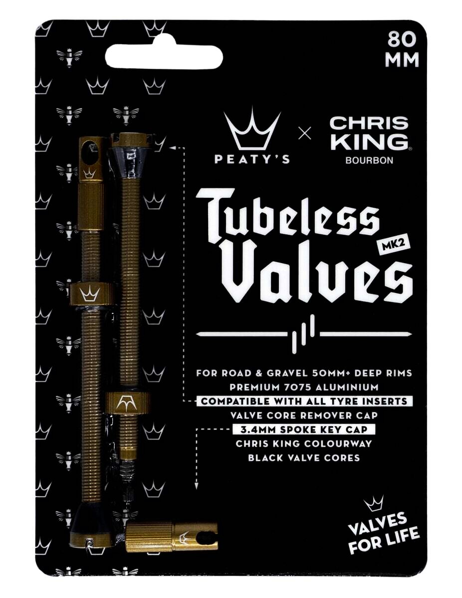 Bezdušový ventilek Peaty's X Chris King MK2 80 mm - thumb (2)