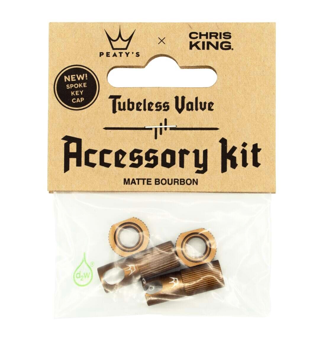 Product detail of Ventilek Peaty's x Chris King MK2 Tubeless Valves Accessory Kit