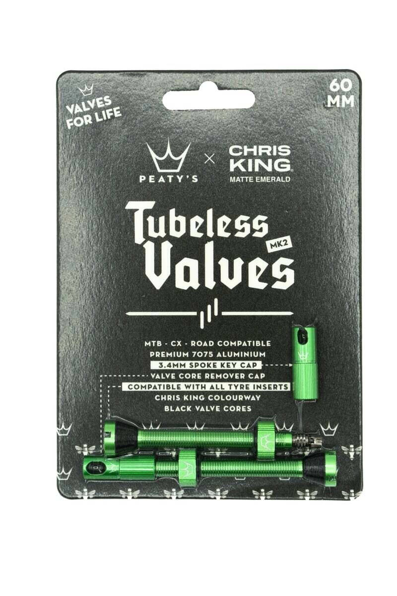 Bezdušový ventilek Peaty's X Chris King MK2 60 mm - thumb (1)