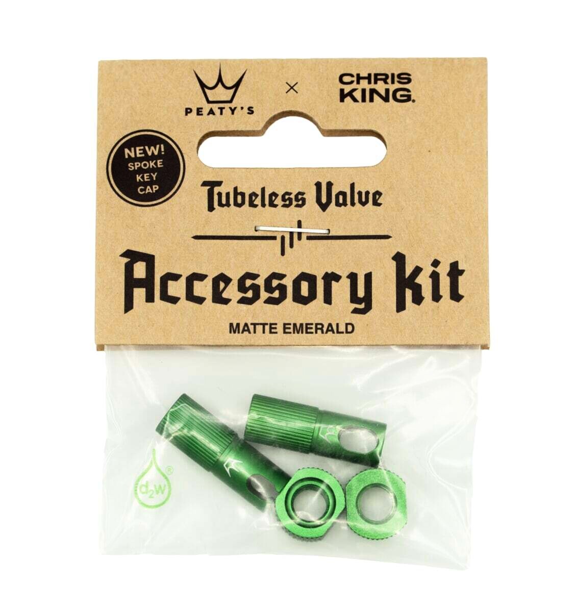 Product detail of Ventilek Peaty's x Chris King MK2 Tubeless Valves Accessory Kit