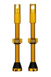 Bezdušový ventilek PEATY'S X chris king (mk2) gold tubeless valves - 60mm (ptv2-60-gld-12)