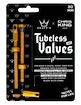 Bezdušový ventilek PEATY'S  X chris king (mk2) gold tubeless valves - 80mm (ptv2-80-gld-12)