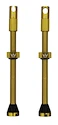 Bezdušový ventilek PEATY'S  X chris king (mk2) gold tubeless valves - 80mm (ptv2-80-gld-12)