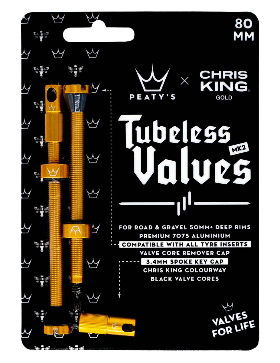 Bezdušový ventilek Peaty's X Chris King MK2 80 mm - thumb (1)