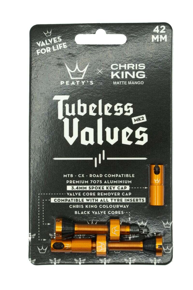 Bezdušový ventilek Peaty's X Chris King MK2 80 mm - thumb (1)
