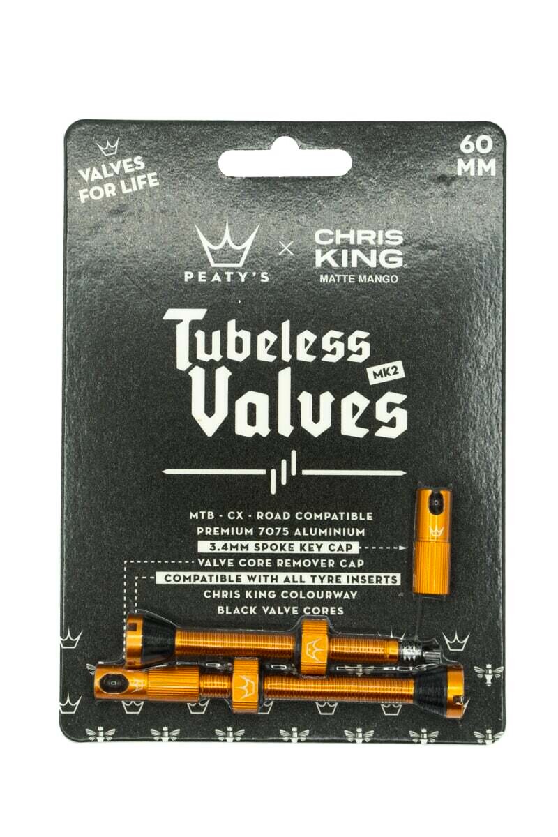 Bezdušový ventilek Peaty's X Chris King MK2 60 mm - thumb (1)