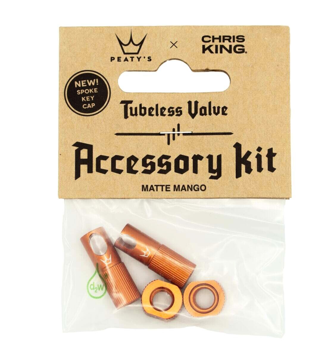 Product detail of Ventilek Peaty's x Chris King MK2 Tubeless Valves Accessory Kit