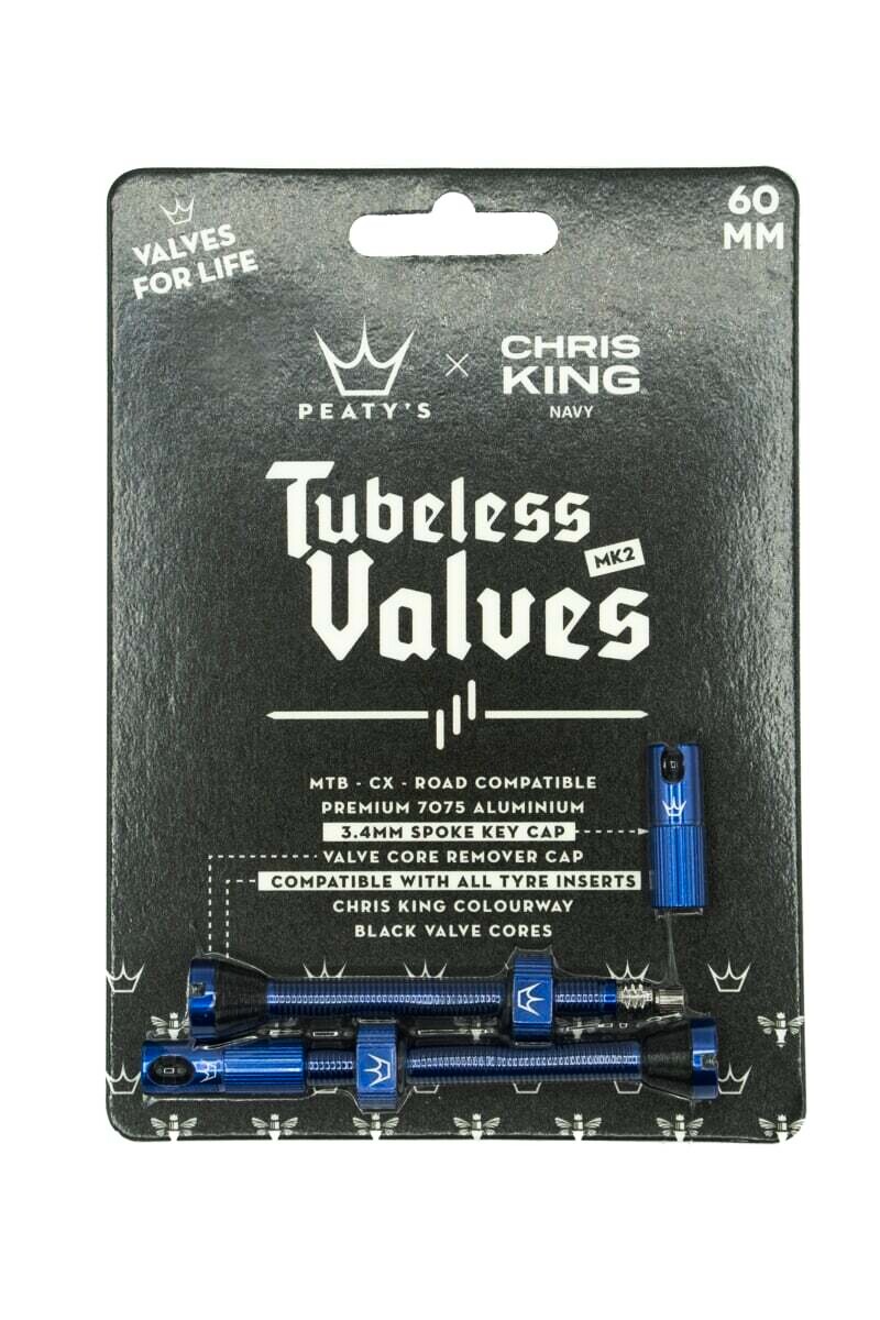 Bezdušový ventilek Peaty's X Chris King MK2 60 mm - thumb (1)