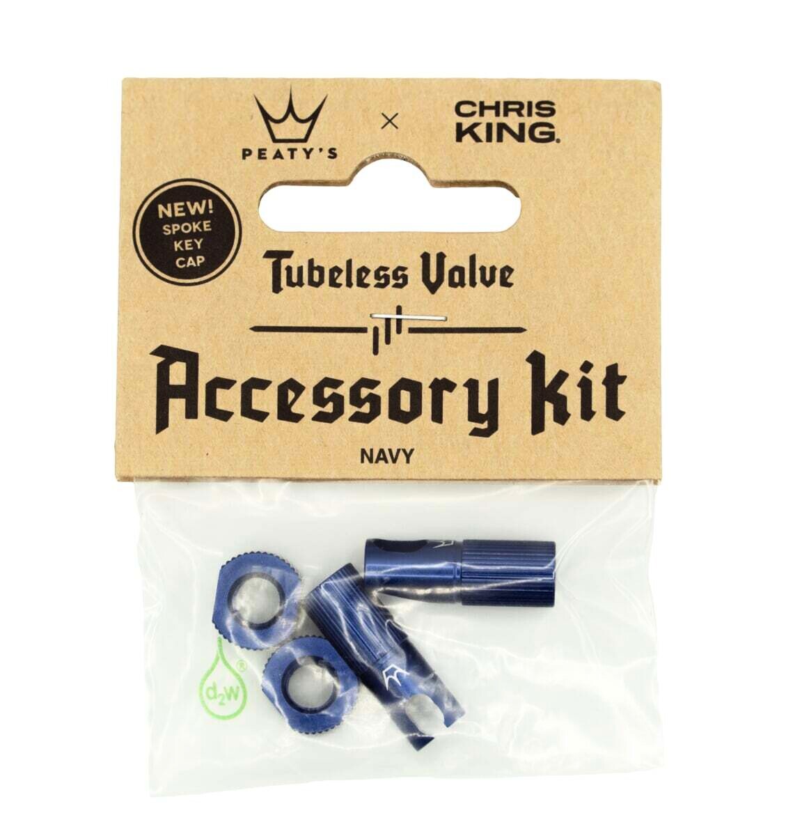 Product detail of Ventilek Peaty's x Chris King MK2 Tubeless Valves Accessory Kit