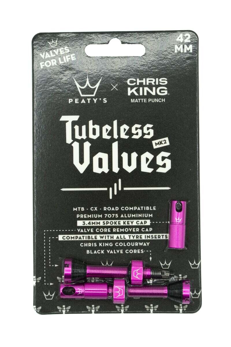 Bezdušový ventilek Peaty's X Chris King MK2 42 mm - thumb (2)