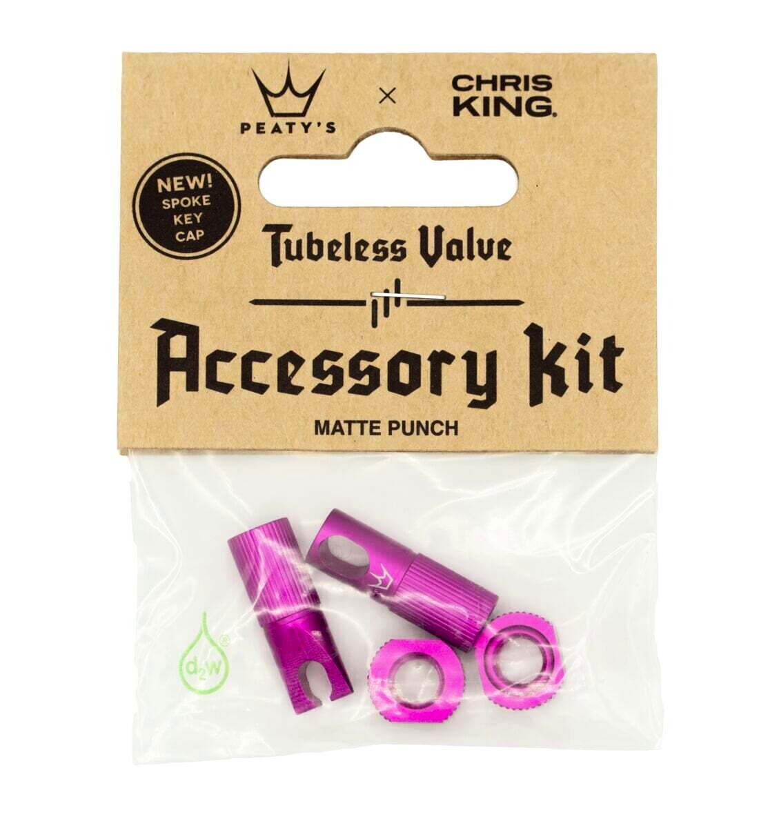 Product detail of Ventilek Peaty's x Chris King MK2 Tubeless Valves Accessory Kit