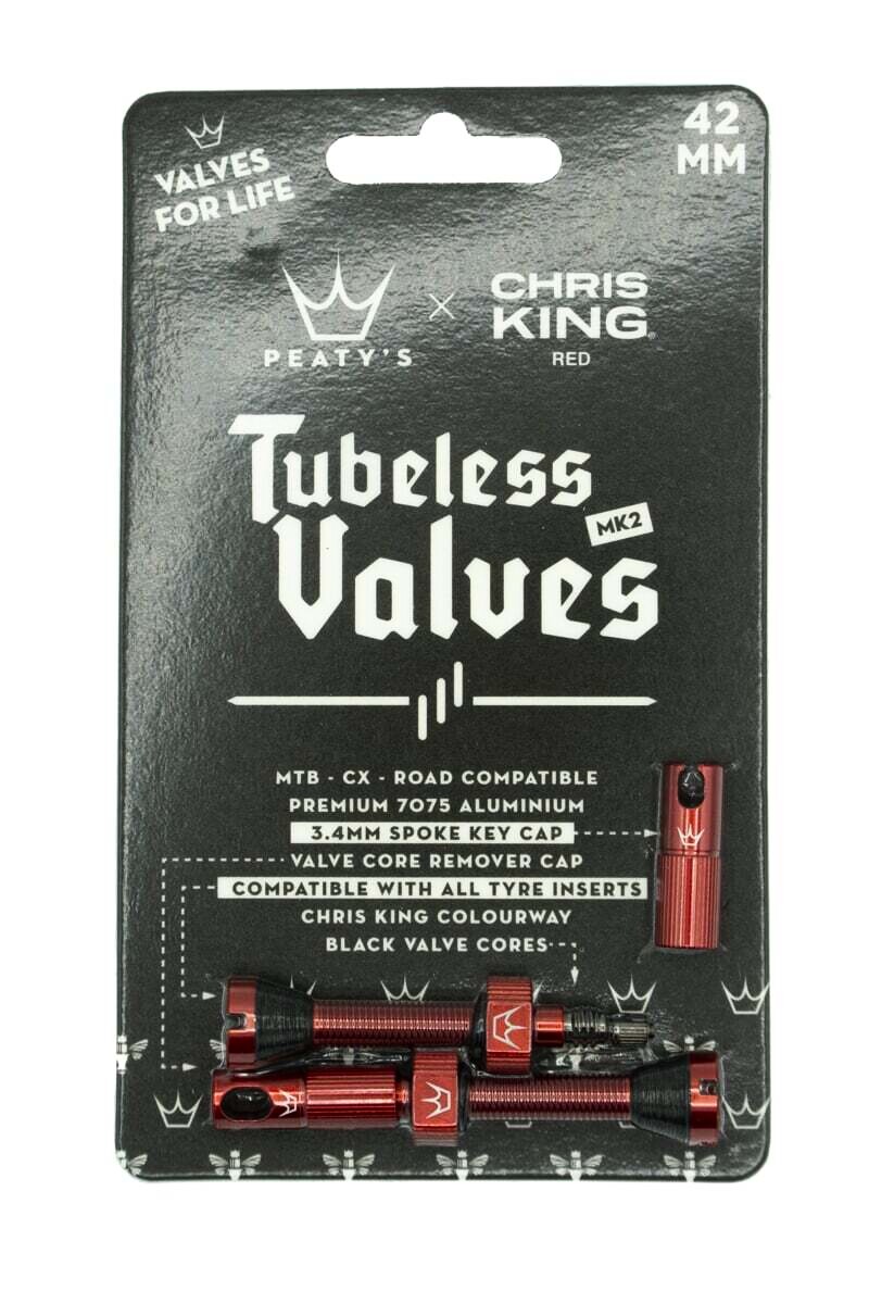 Bezdušový ventilek Peaty's X Chris King MK2 42 mm - thumb (1)