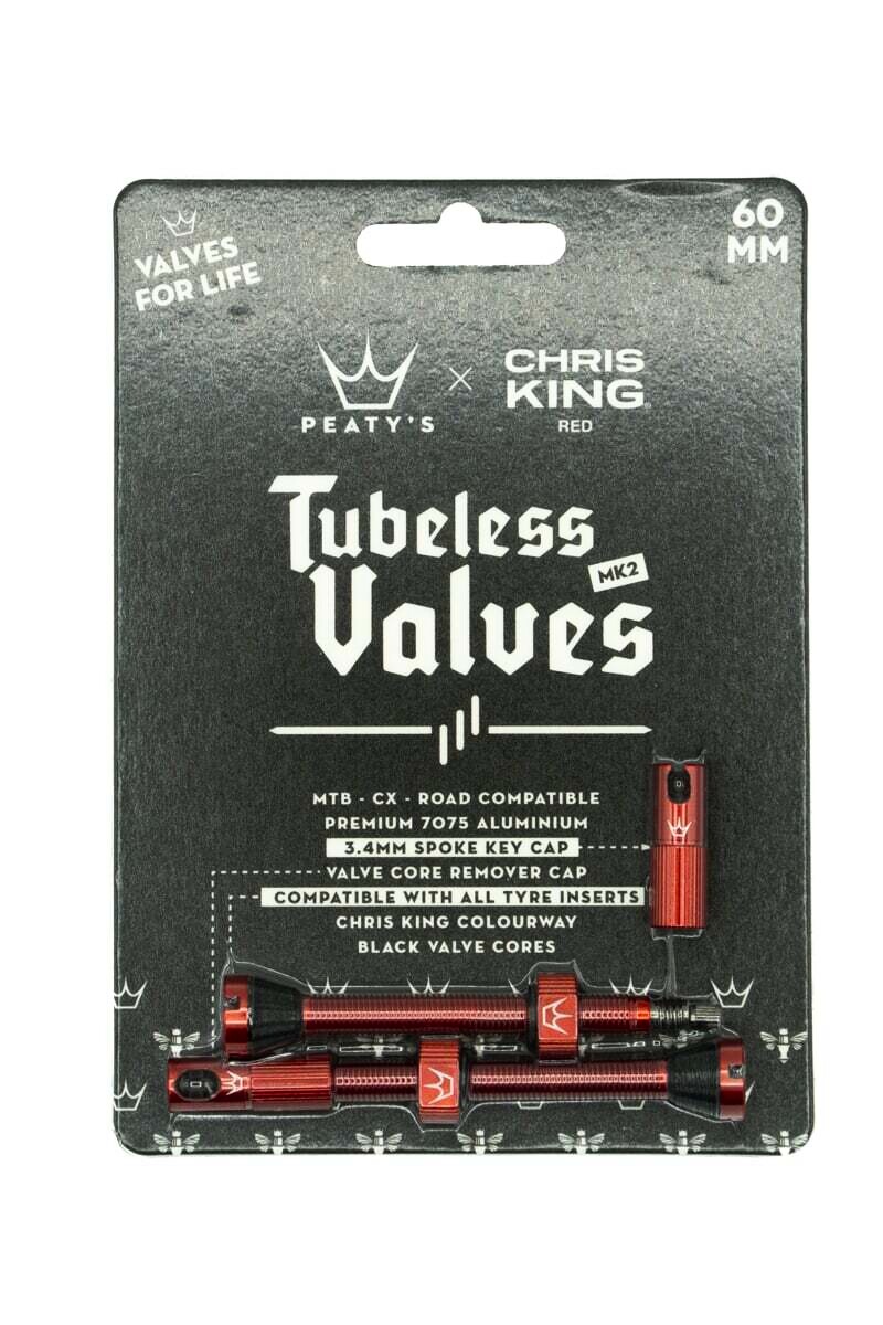 Bezdušový ventilek Peaty's X Chris King MK2 60 mm - thumb (2)