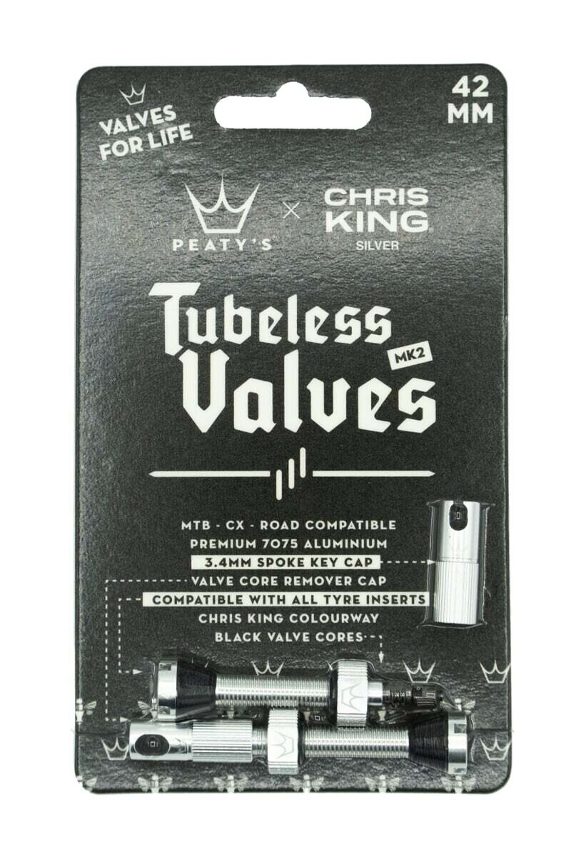 Bezdušový ventilek Peaty's X Chris King MK2 42 mm - thumb (1)