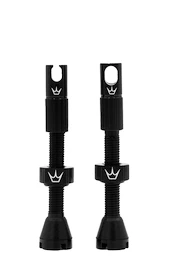 Bezdušový ventilek PEATY'S X chris king (mk2) tubeless valves - 42mm / black workshop pack (26 pcs) (ptv2-42-blk-w26)