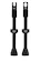 Bezdušový ventilek PEATY'S  X chris king (mk2) tubeless valves - 60mm / black workshop pack (26 pcs) (ptv2-60-blk-w26)