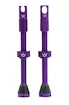 Bezdušový ventilek PEATY'S  X chris king (mk2) violet tubeless valves 60mm (ptv2-60-vlt-12)