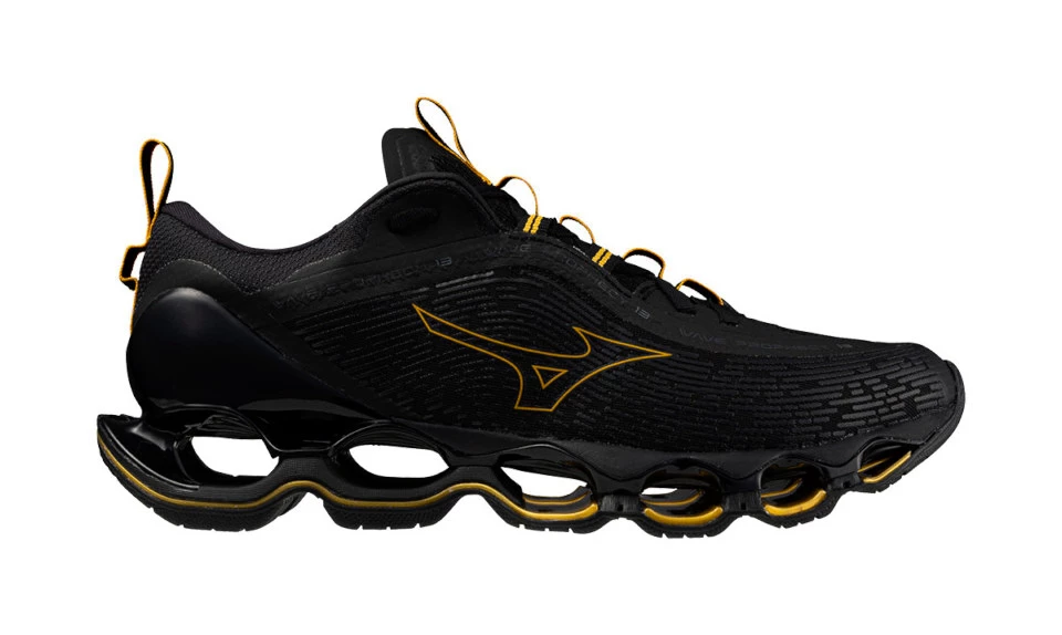 Běžecká obuv Mizuno Wave Prophecy 13 Black/Gold/Metallic Gray