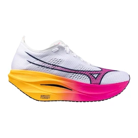 Běžecká obuv Mizuno Wave Rebellion Pro 3 White/Pink Tetra/Tang Orange
