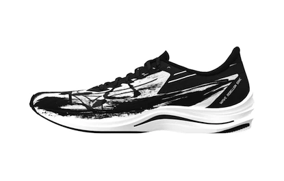 Běžecká obuv Mizuno Wave Rebellion Sonic (Kazikome)  White/Black  UK 4,5