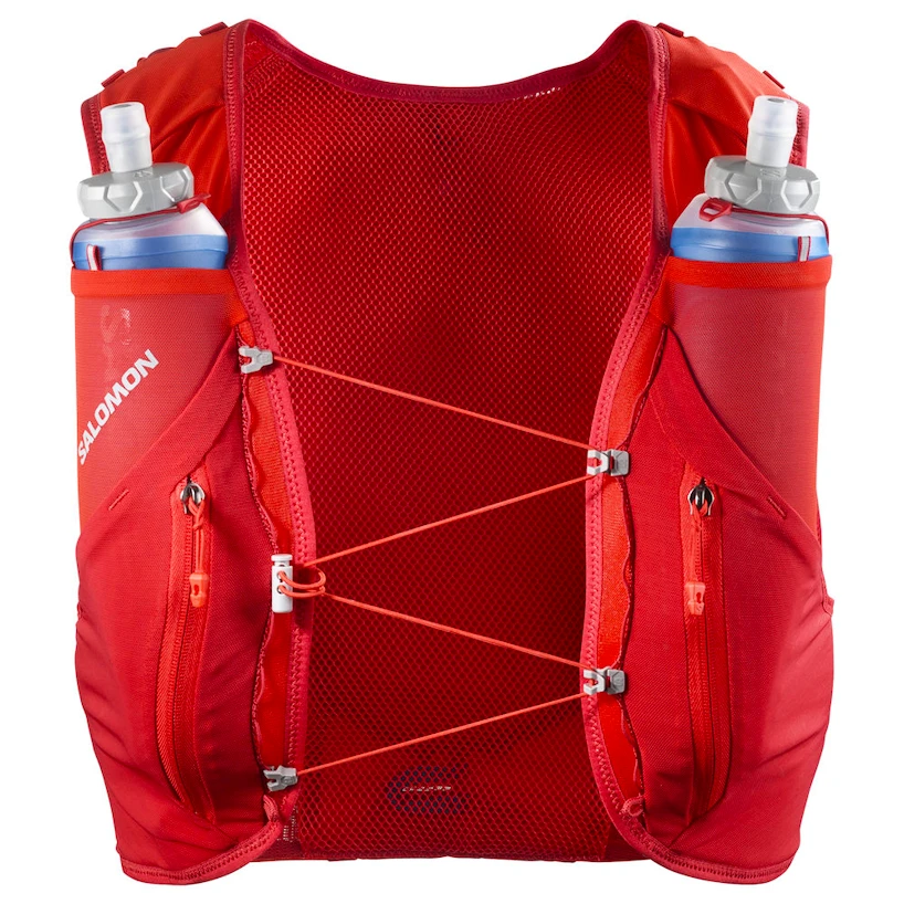 Běžecká vesta Salomon ADV Skin 12 Set Flame Scarlet/Haute Red