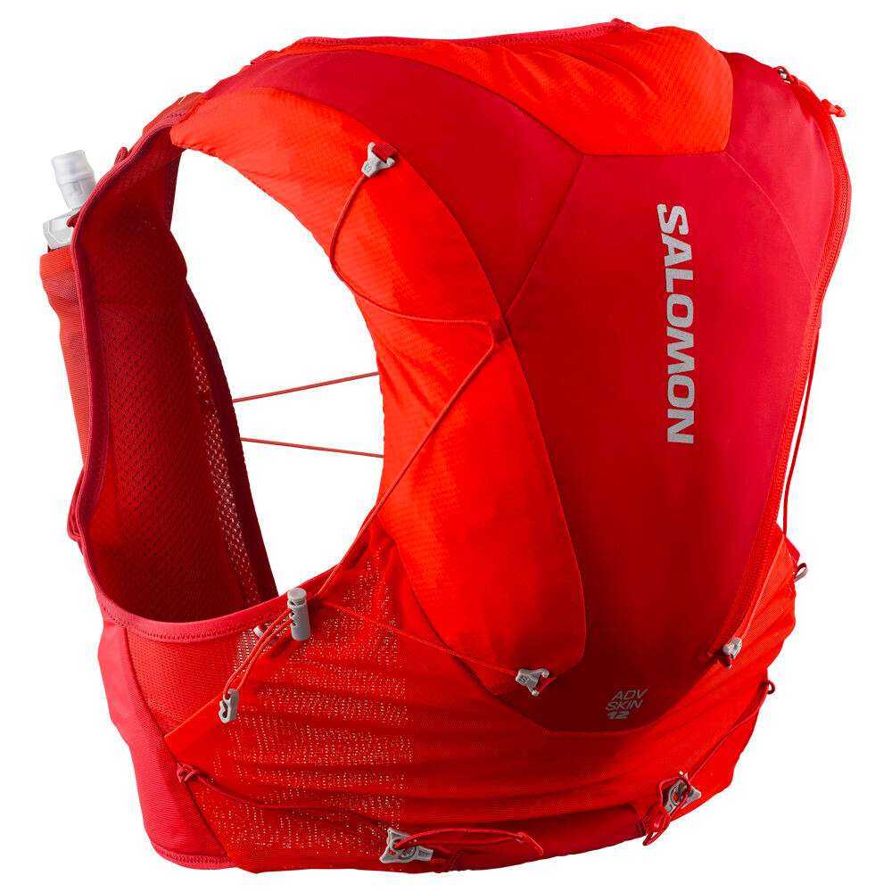 Product detail of Běžecká vesta Salomon ADV Skin 12 Set Flame Scarlet/Haute Red