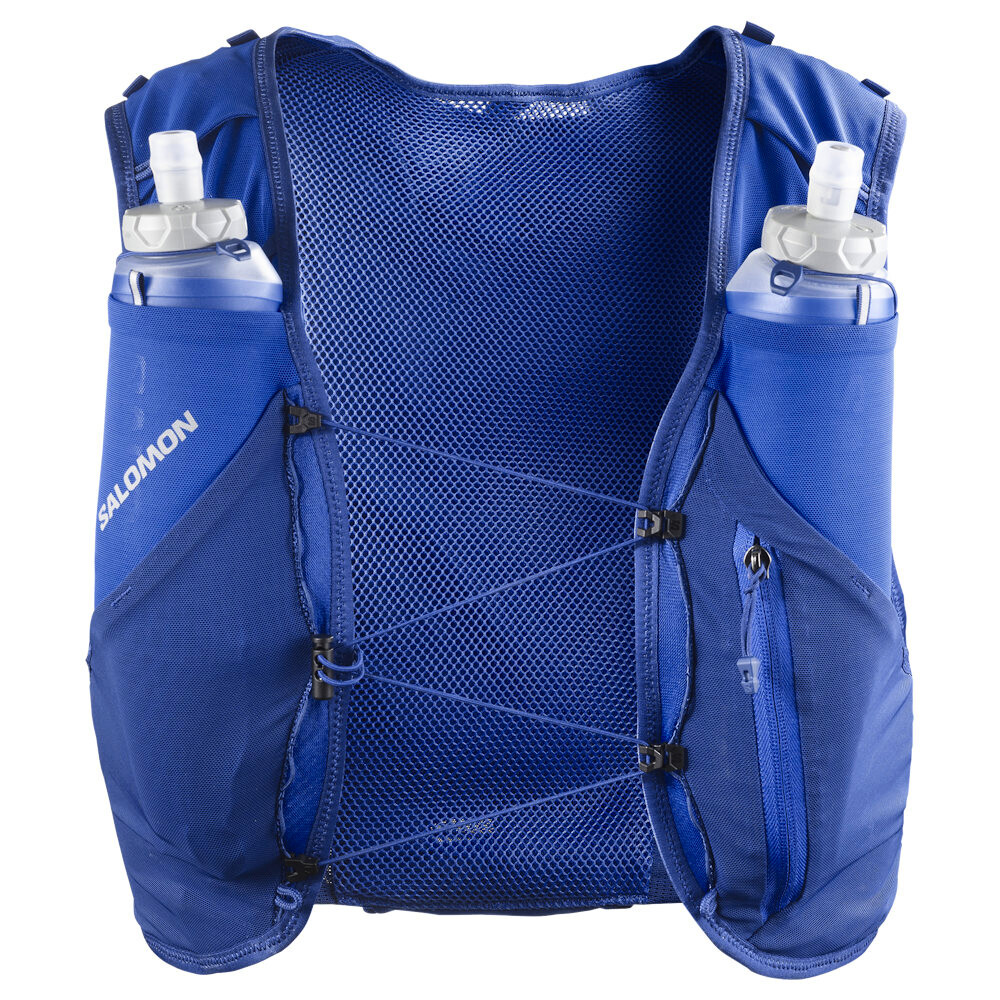 Běžecká vesta Salomon ADV Skin 5 Set Nautical Blue/Limoges - thumb (1)