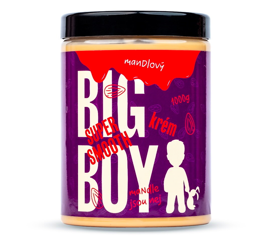 Product detail of Big Boy Mandlový krém Super Smooth 1000 g
