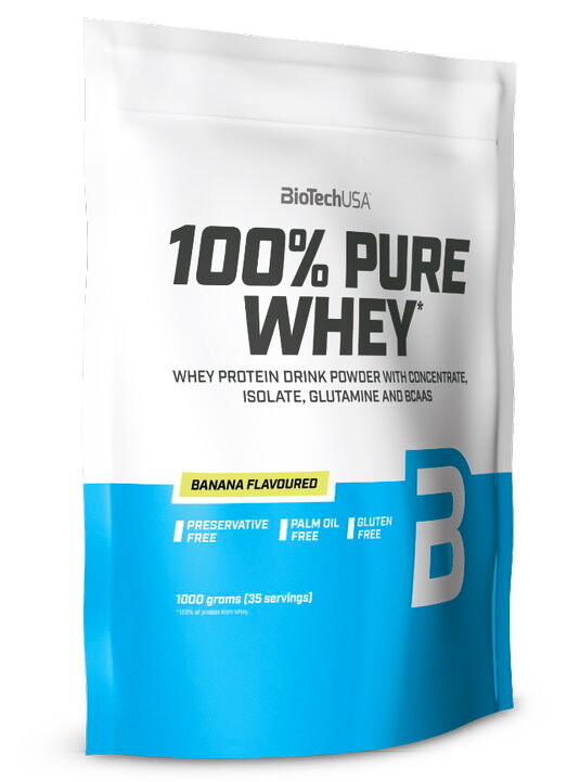 Product detail of BioTech USA 100% Pure Whey 1000 g lískový ořech