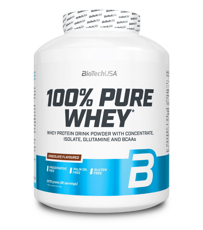 Product detail of BioTech USA 100% Pure Whey 2270 g oreo