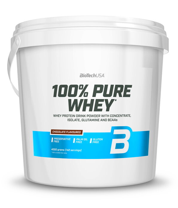 Product detail of BioTech USA 100% Pure Whey 4000 g lískový ořech