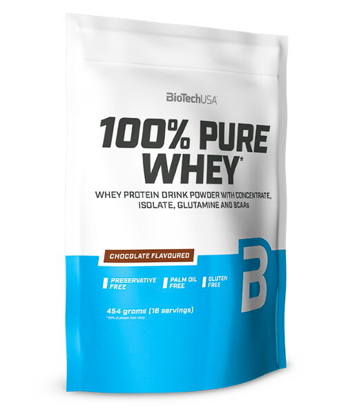 Product detail of BioTech USA 100% Pure Whey 454 g lískový ořech
