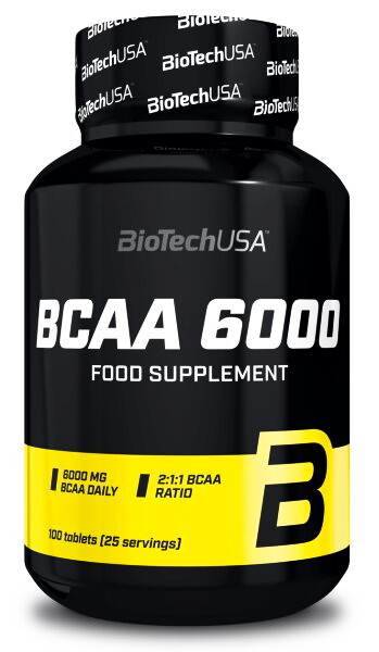 Product detail of BioTech USA BCAA 6000 100 tabs