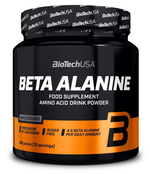 BioTech USA Beta Alanine Powder 300 g bez příchutě