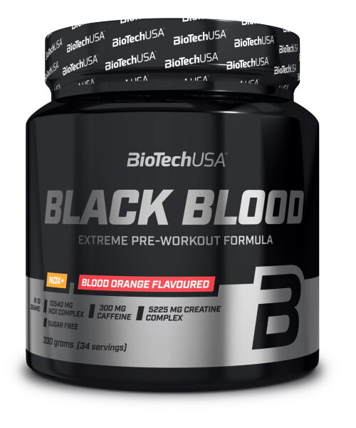 Product detail of BioTech USA Black Blood NOX+ 340 g červený pomeranč