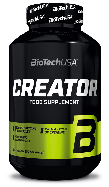 Product detail of BioTech USA CreaTor 120 caps