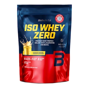 BioTech USA Iso Whey Zero 500 g vanilka