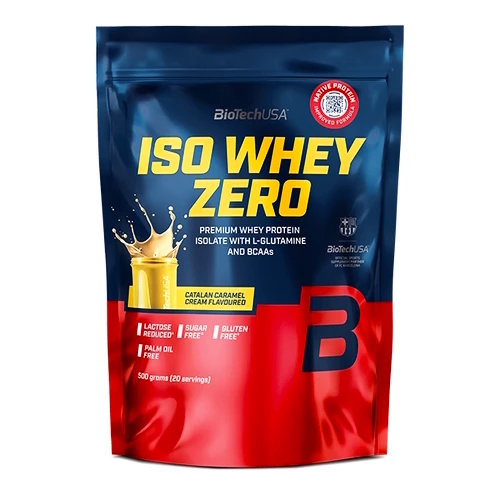 BioTech USA Iso Whey Zero 500&nbsp;g vanilka