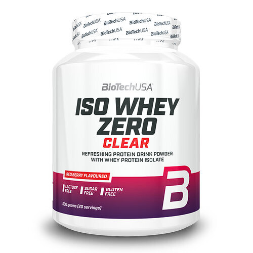 BioTech USA Iso Whey Zero Clear 500 g broskev - thumb (1)