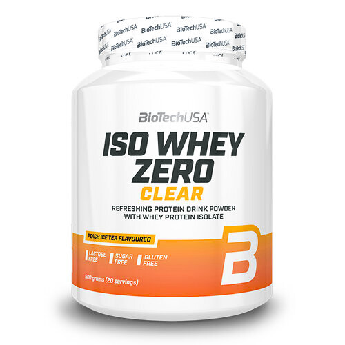 Product detail of BioTech USA Iso Whey Zero Clear 500 g broskev