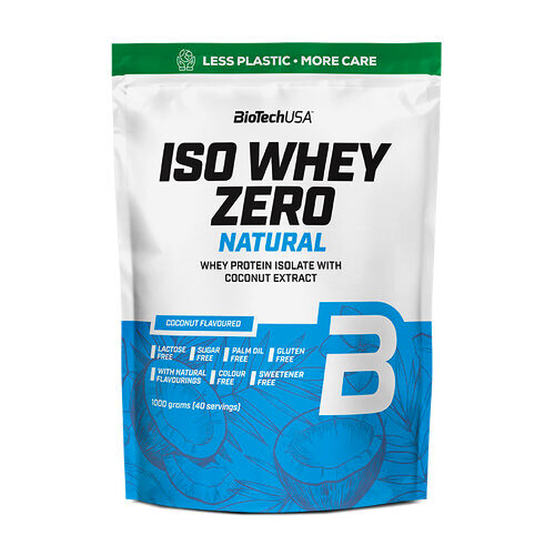 Product detail of BioTech USA Iso Whey Zero Natural 1000 g jahoda