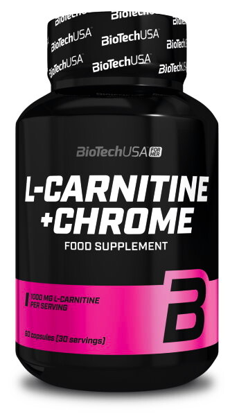 Product detail of BioTech USA L-Carnitine + Chrome 60 caps