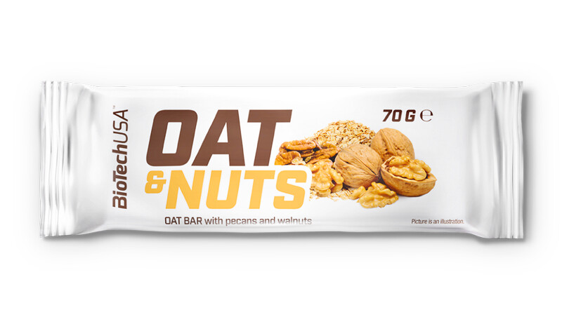 BioTech USA Oat & Fruits 70 g hruška - malina - jogurt - thumb (1)