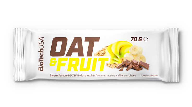 BioTech USA Oat & Fruits 70 g hruška - malina - jogurt - thumb (3)