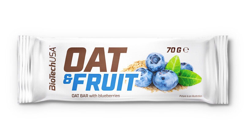 BioTech USA Oat & Fruits 70 g hruška - malina - jogurt - thumb (0)